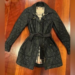 Black Authentic Burberry Coat